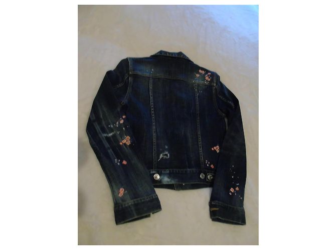 Dsquared2 Jeansjacke Blau - Ansicht 9