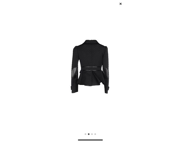 Red Valentino gesteppte Blazerjacke schwarz - Ansicht 3