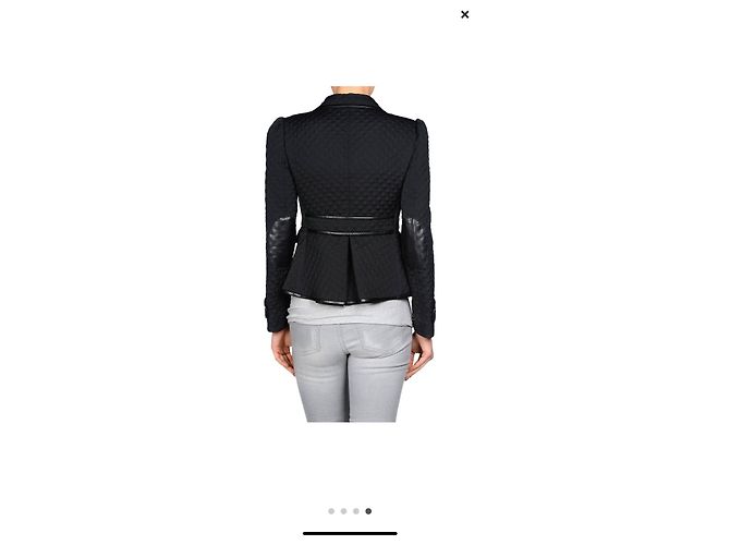 Red Valentino gesteppte Blazerjacke schwarz - Ansicht 5