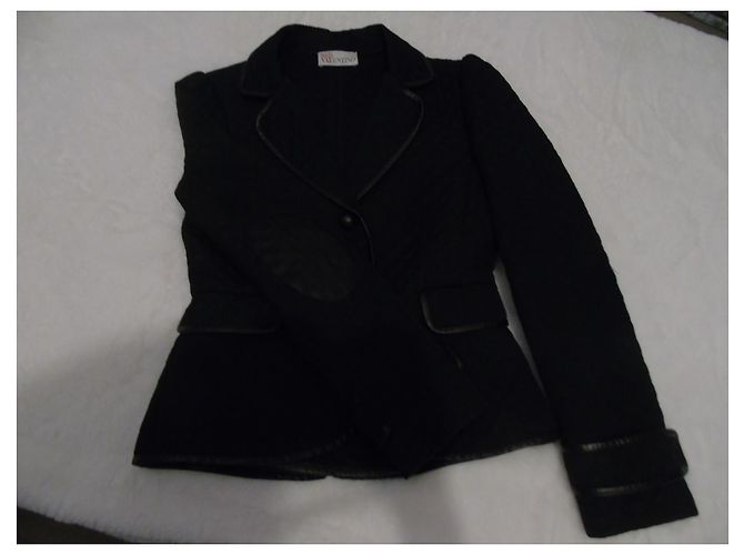 Red Valentino gesteppte Blazerjacke schwarz - Ansicht 8