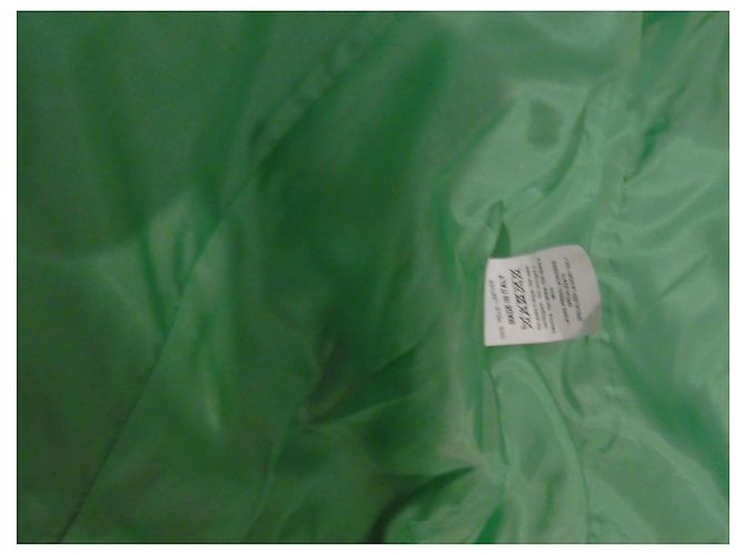 Red Valentino Lederjacke Hellgrün - Ansicht 13