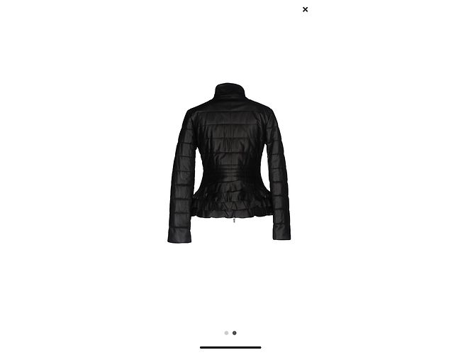 Blumarine Blugirl Lederjacke Schwarz - Ansicht 3