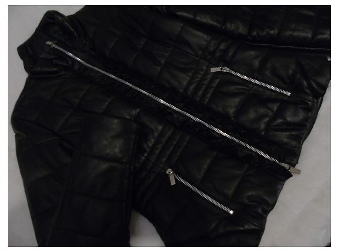 Blumarine Blugirl Lederjacke Schwarz - Ansicht 6