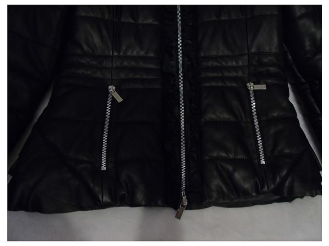Blumarine Blugirl Lederjacke Schwarz - Ansicht 9