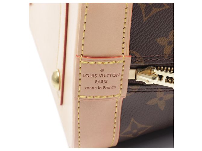 Sac à main Alma Monogram Louis Vuitton M53151 Marron - vue 4