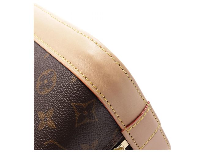 Sac à main Alma Monogram Louis Vuitton M53151 Marron - vue 6