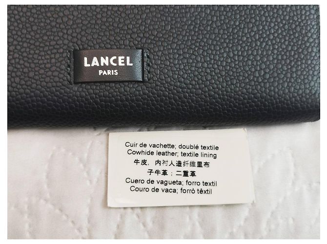Cartera Ninon de cuero verde Lancel Verde oscuro - vista 12