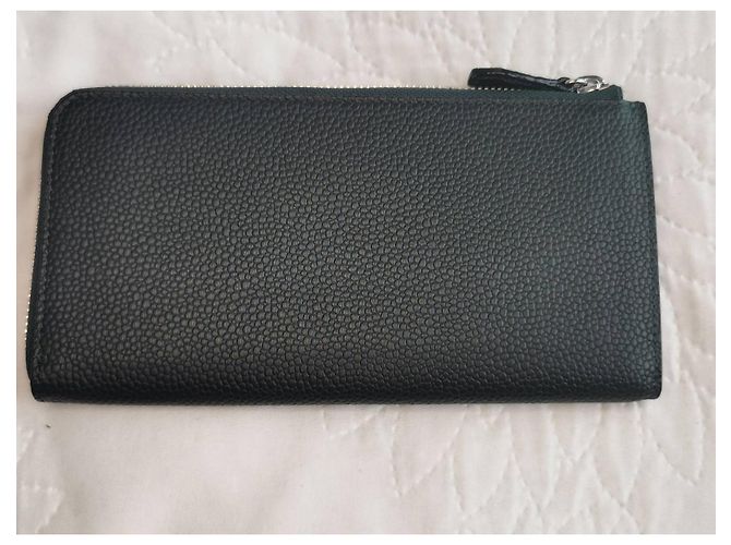 Cartera Ninon de cuero verde Lancel Verde oscuro - vista 3