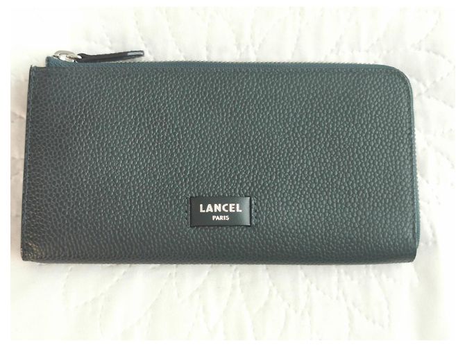 Cartera Ninon de cuero verde Lancel Verde oscuro - vista 4