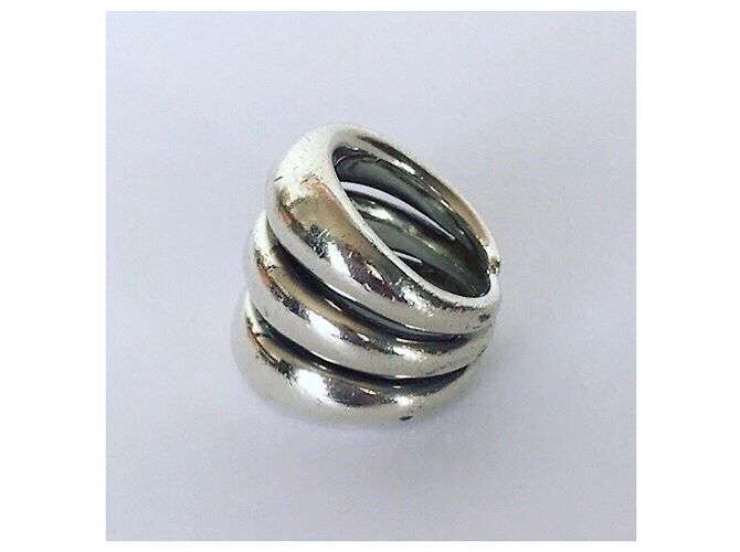 Autre Marque Anello Robert Lee Morris in argento sterlingo 925 Silver hardware - vista 3