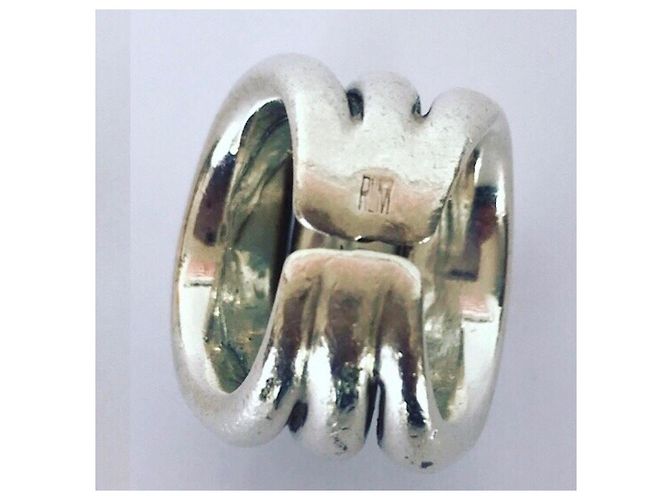 Autre Marque Anello Robert Lee Morris in argento sterlingo 925 Silver hardware - vista 5