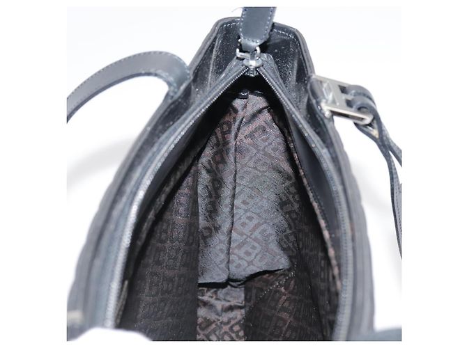 Borsa Tote BALLY in nylon nero Auth bs21059 - vista 20