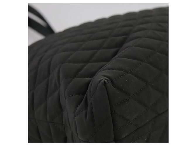 Borsa Tote BALLY in nylon nero Auth bs21059 - vista 9