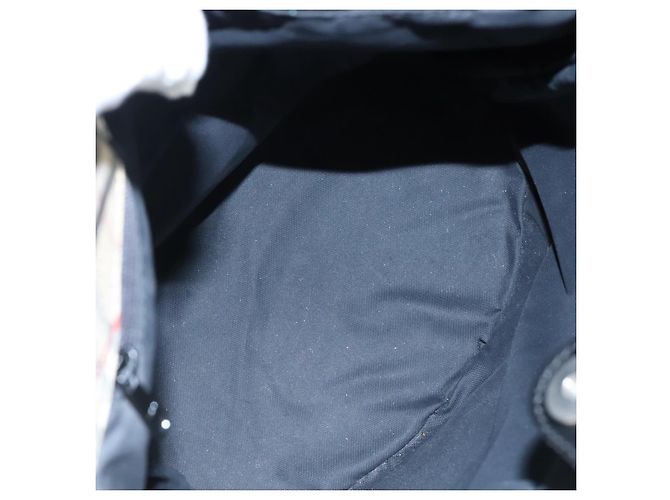 Autre Marque Borsa tote in nylon nera Burberrys Blue Label Auth bs21183 Nero - vista 11