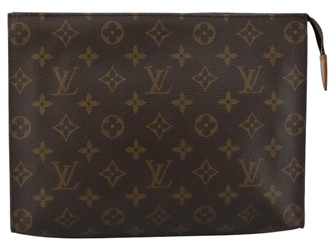LOUIS VUITTON Monogram Poche Toilette 26 Pouch M47542 LV Auth ki5271 Monogramma - vista 13