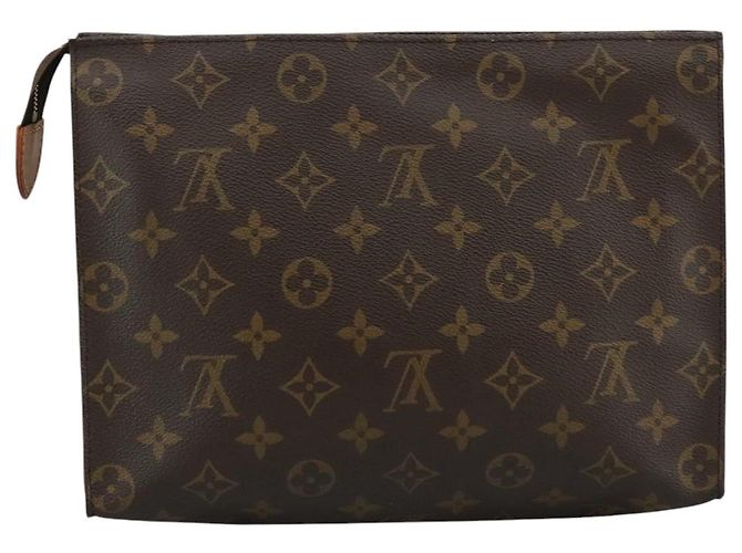 LOUIS VUITTON Monogram Poche Toilette 26 Pouch M47542 LV Auth ki5271 Monogramma - vista 2