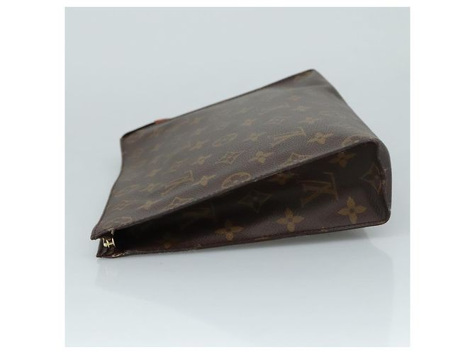 LOUIS VUITTON Monogram Poche Toilette 26 Pouch M47542 LV Auth ki5271 Monogramma - vista 4