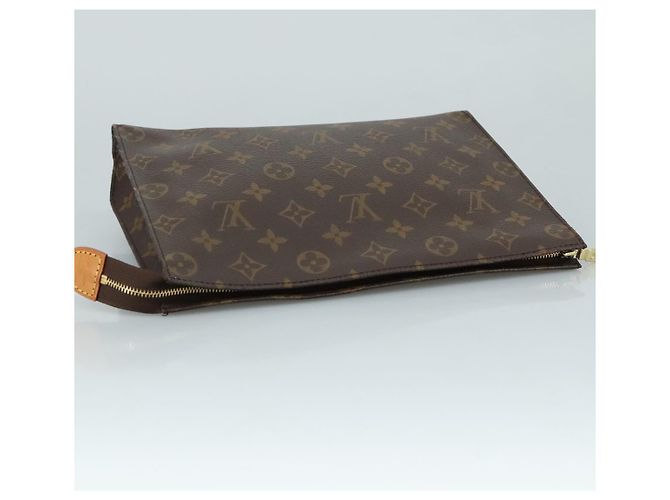 LOUIS VUITTON Monogram Poche Toilette 26 Pouch M47542 LV Auth ki5271 Monogramma - vista 5