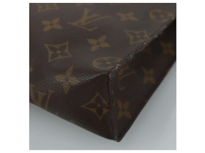 LOUIS VUITTON Monogram Poche Toilette 26 Pouch M47542 LV Auth ki5271 Monogramma - vista 7