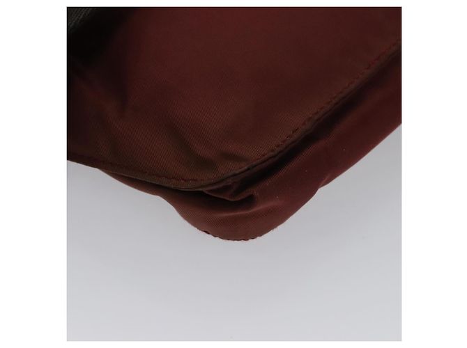 Borsa a Spalla PRADA in Nylon Rosso Argento Autentica ti2546 - vista 17