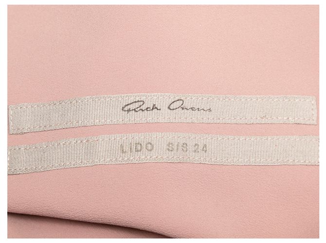 RICK OWENS Tops T.Internacional S Sintético Rosa - vista 5