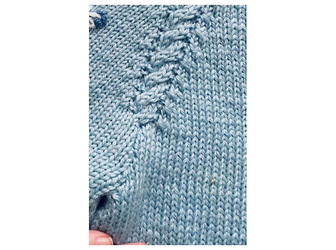 Dale of Norway Pullover Weiß Hellblau - Ansicht 3