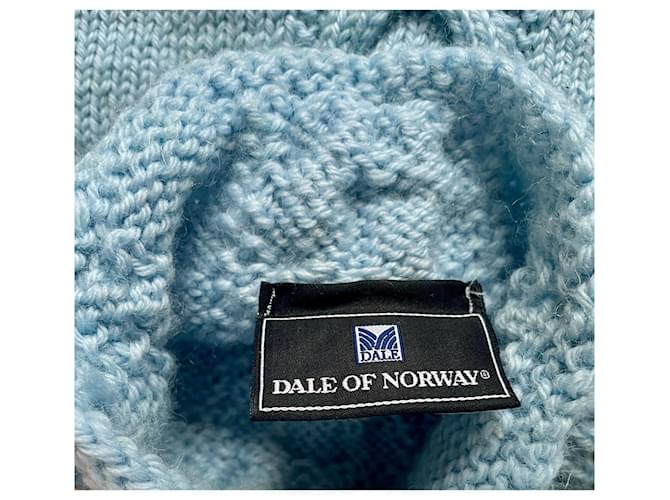 Dale of Norway Pullover Weiß Hellblau - Ansicht 4