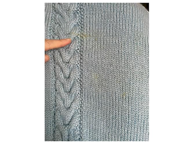 Dale of Norway Pullover Weiß Hellblau - Ansicht 8