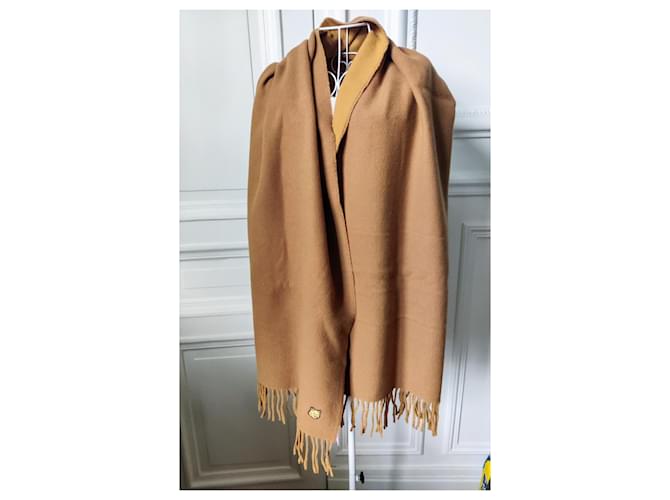 Kitsune Sciarpa oversize Maison Kitsuné Beige - vista 2