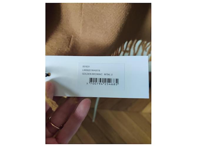 Kitsune Sciarpa oversize Maison Kitsuné Beige - vista 5