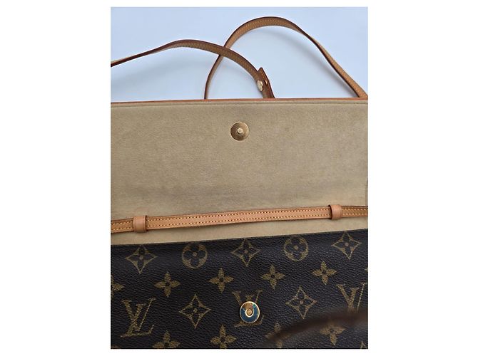 Pochette a Tracolla Louis Vuitton Twin GM in Monogram Canvas Monogramma - vista 6