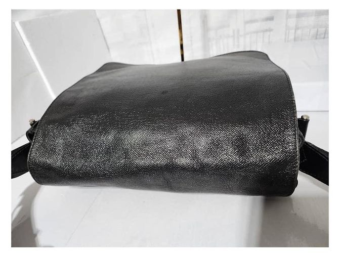 Bolsa mensageiro Monograma LV Louis Vuitton verde escuro/preto - vista 7