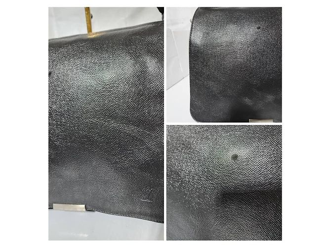 Bolsa mensageiro Monograma LV Louis Vuitton verde escuro/preto - vista 8
