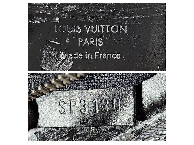 Borsa a tracolla Renzo Damier Graphite Louis Vuitton Grigio/Nero - vista 10