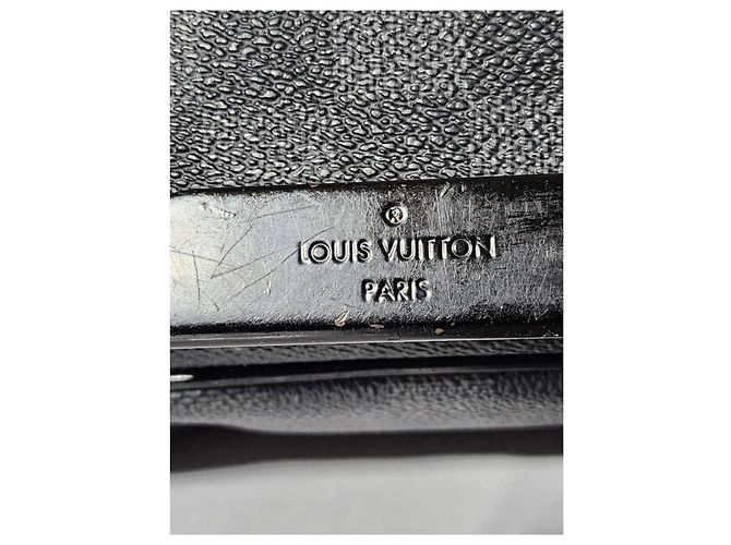 Borsa a tracolla Renzo Damier Graphite Louis Vuitton Grigio/Nero - vista 9