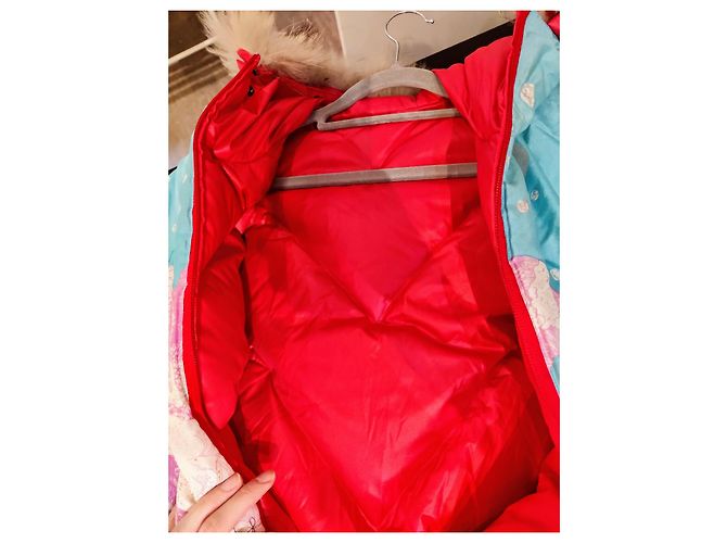 Chaqueta de plumas reversible Tsumori Chisato Roja Multicolor - vista 11