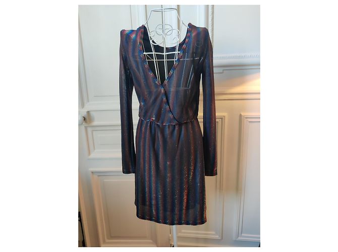 Metallisches Kleid Balzac Paris - Ansicht 2