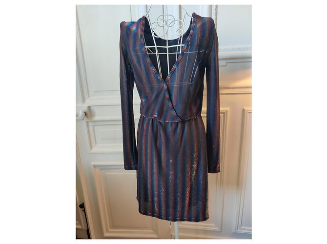 Metallisches Kleid Balzac Paris - Ansicht 3