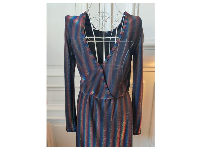 Metallisches Kleid Balzac Paris - Ansicht 4