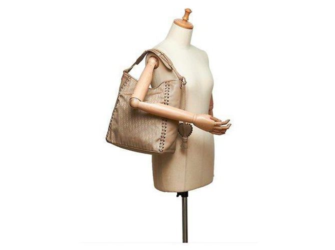 Christian Dior Oblique Canvas Tote Bag Beige - Ansicht 3