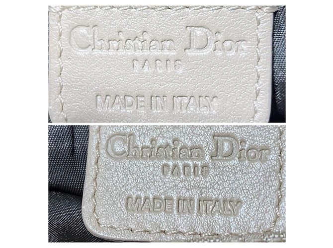 Christian Dior Oblique Canvas Tote Bag Beige - Ansicht 5