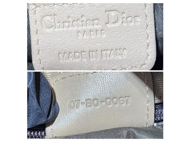 Christian Dior Oblique Canvas Tote Bag Beige - Ansicht 9