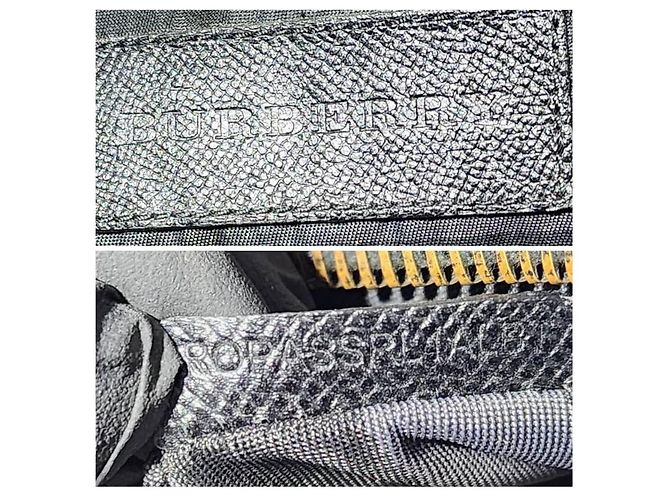 Borsa messenger/crossbody Shaldon in pelle nera di Burberry Nero - vista 14