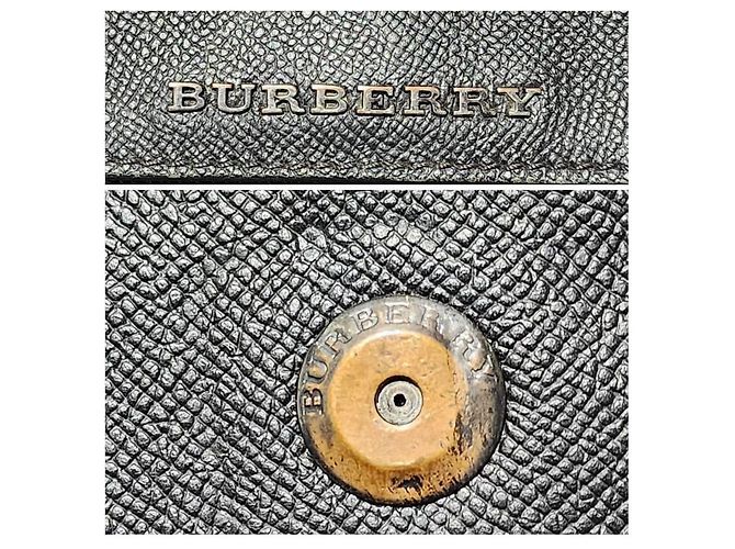 Borsa messenger/crossbody Shaldon in pelle nera di Burberry Nero - vista 5