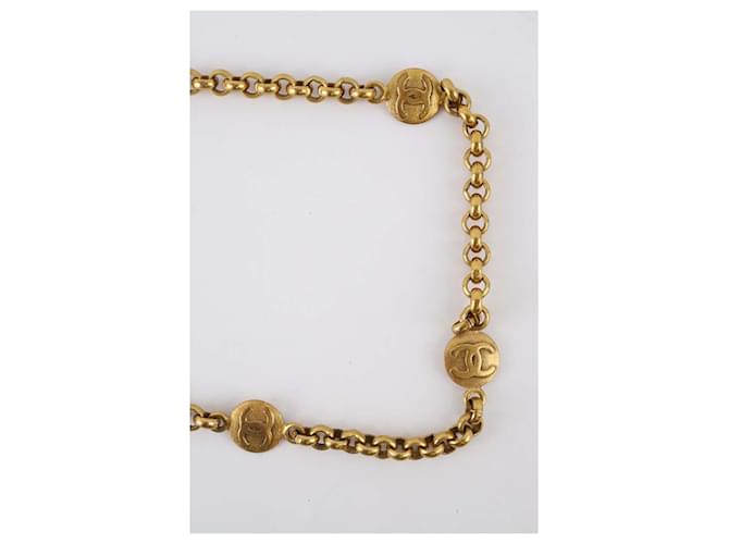 Chanel Cinturón de cadena Dorado - vista 2