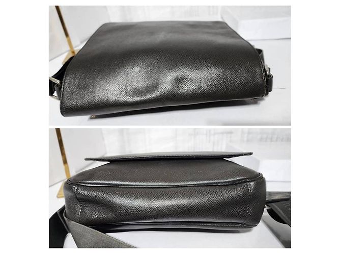 Borsa messenger/crossbody Andrei Taiga Louis Vuitton grigio scuro Grigio antracite - vista 11