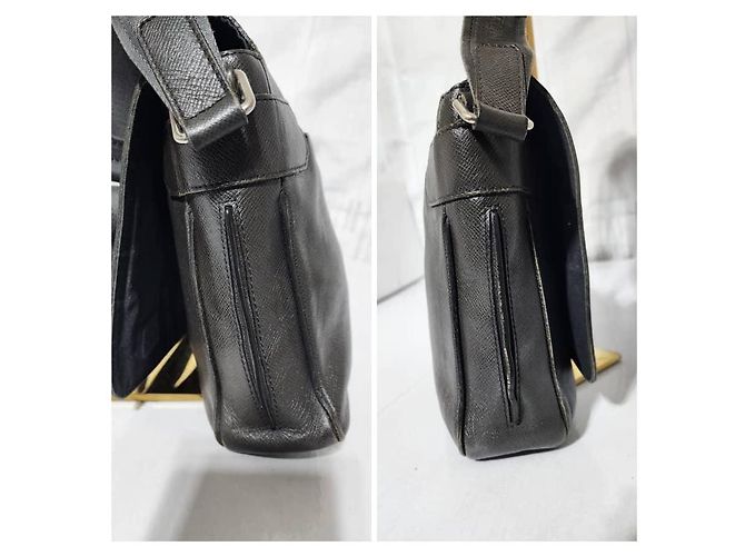 Borsa messenger/crossbody Andrei Taiga Louis Vuitton grigio scuro Grigio antracite - vista 4