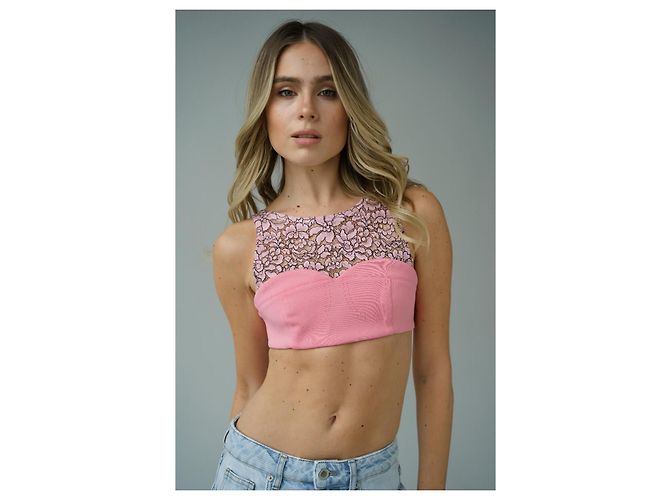 Raf Simons Christian Dior 2014 top rosa - Ansicht 4