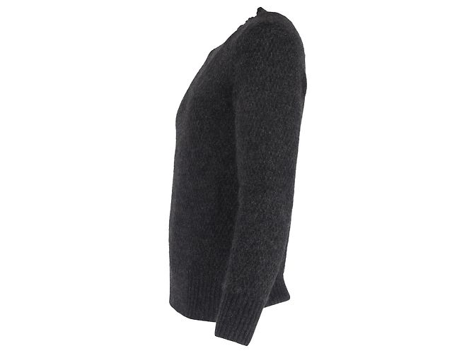 Suéter de cuello redondo de cachemira gris Tom Ford - vista 2