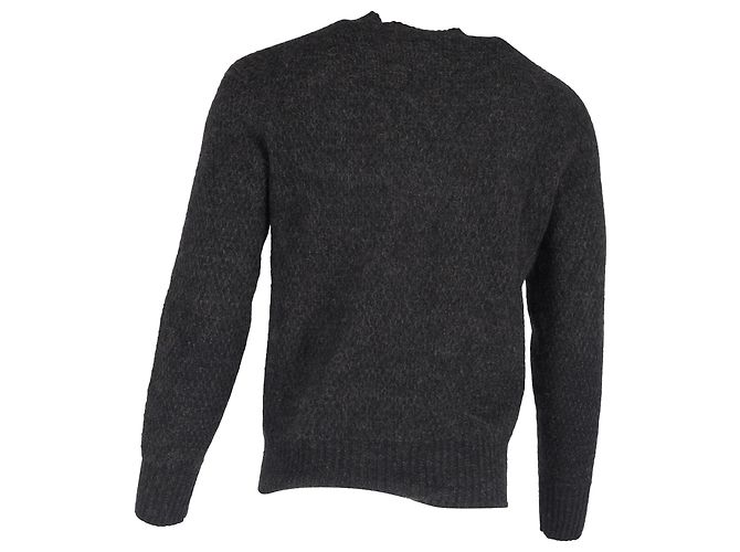 Suéter de cuello redondo de cachemira gris Tom Ford - vista 3